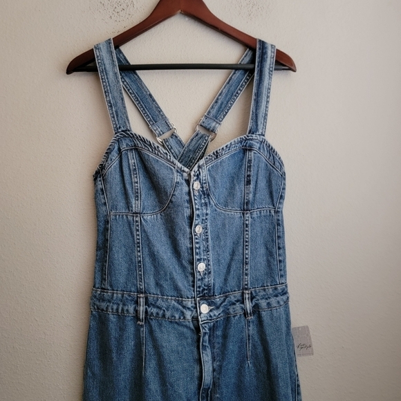 We the Free Kensington Jumpsuit size 12 NWT - Picture 5 of 10